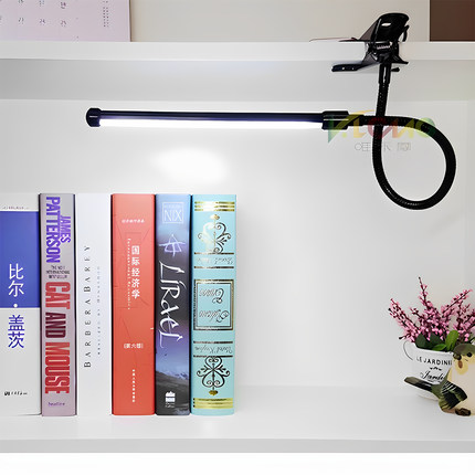 大学生护眼夹灯宿舍书桌学习台灯专用卧室led阅读usb床头夹子灯