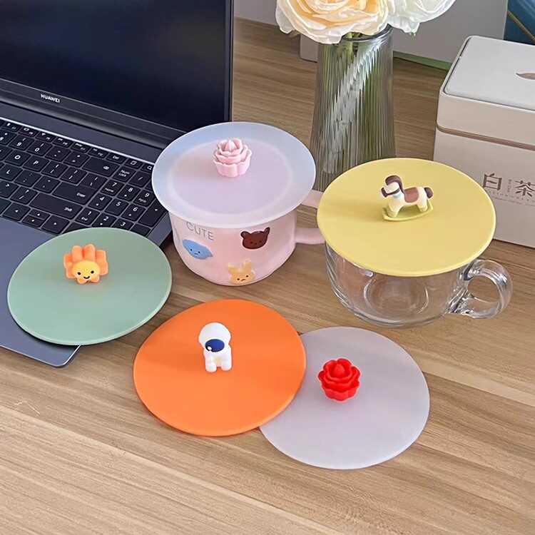 盖子耐高温防尘食品级硅胶防尘