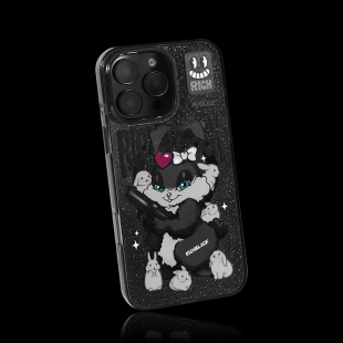 17Pro RICHBLACK 闪粉透黑手机壳适用于iPhone17 17ProMax MadBunny MythiCase