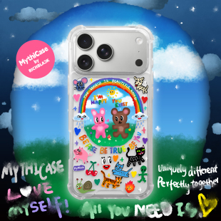 MythiCase by RICHBLACK 乐园欢歌mc133 亚克力四角防撞透明手机壳 适用于iPhone17/17Pro/17ProMax/Air