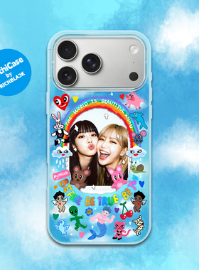 MythiCase by RICHBLACK 幻想晴空mc135 镂空印花小卡相框设计手机壳 适用于iPhone17/17Pro/17ProMax