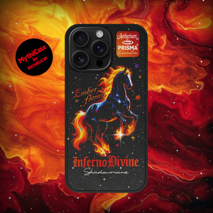 MythiCase by RICHBLACK 烬焰神骏mc123 磁吸手机壳适用于iPhone17/17Pro/17ProMax