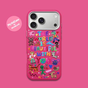 MythiCase by RICHBLACK 爱乐星球mc135 皮纹手机壳 适用于iPhone17/17Pro/17ProMax/Air