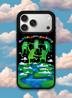 MythiCase by RICHBLACK 宇宙跳舞蛙mc217 磁吸手机壳 适用于iPhone17/17Pro/17ProMax