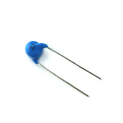 高压瓷片电容20KV101K 100PF 片径6.7mm 101K/20KV电焊机瓷介电容