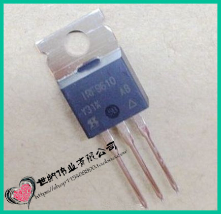 全新现货  场效应管 IRF9610:-200V,3000mO,-1.8A,20W 特价现货