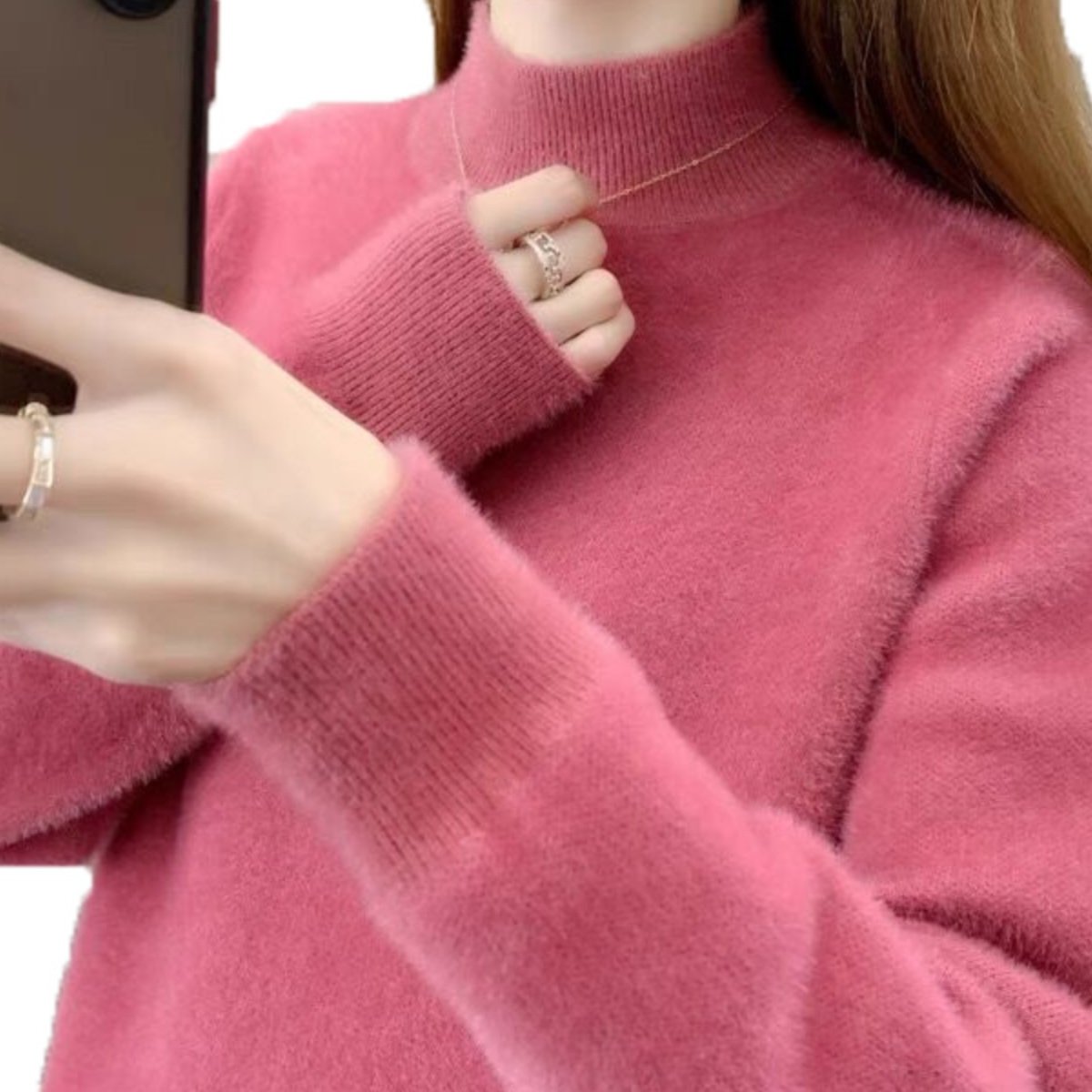 秋冬新款加厚保暖毛衣