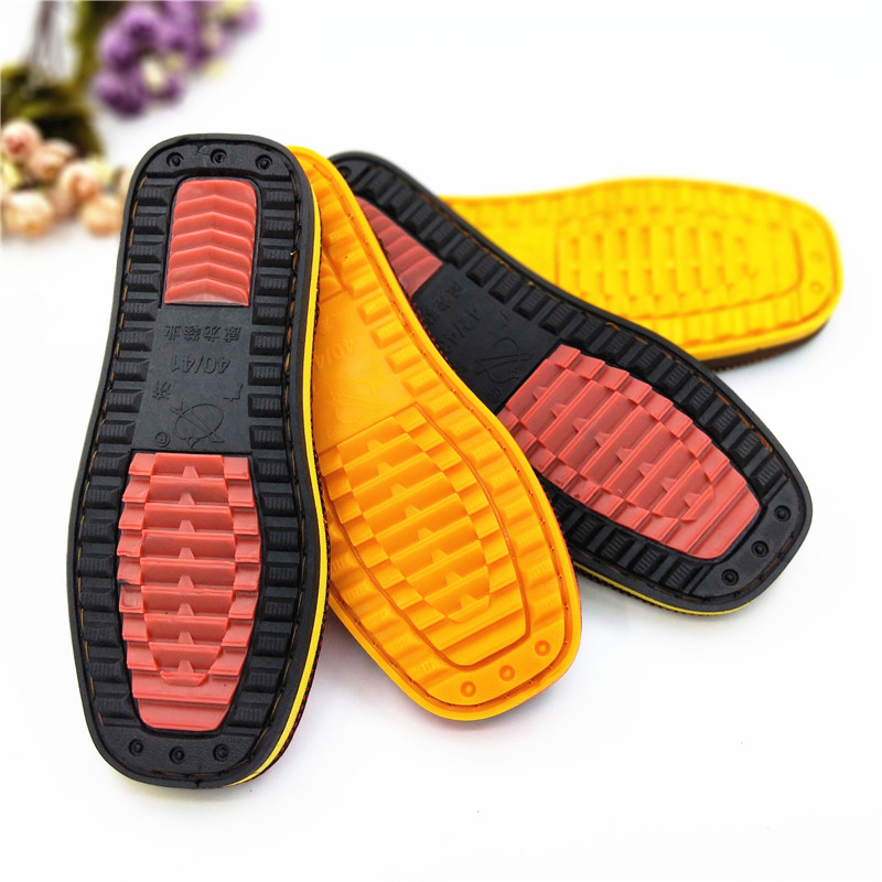 黄牛筋材料手工编织防滑轮胎鞋底