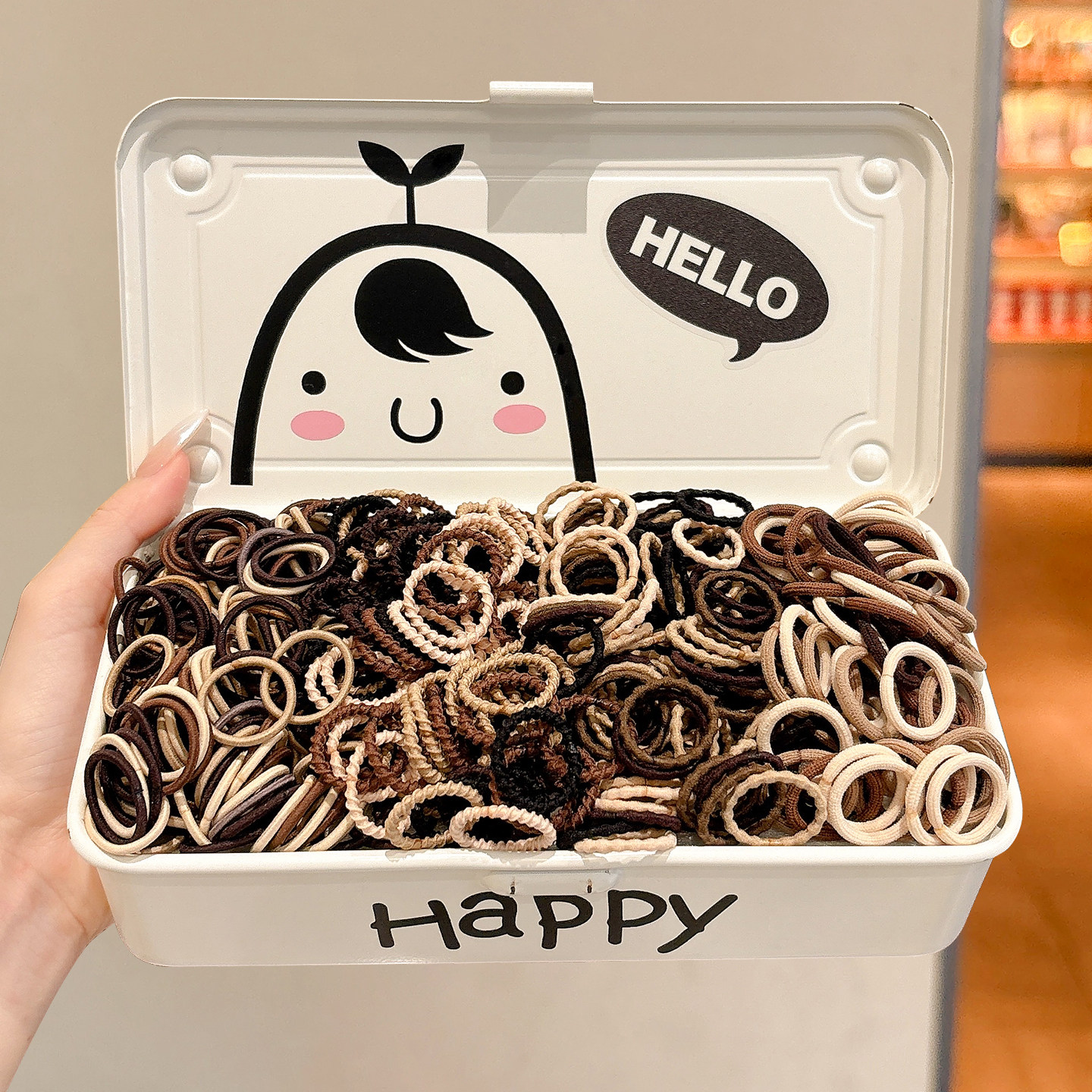 女儿童秋冬咖色系拇指发圈宝宝发量少扎头发头绳高弹力耐用橡皮筋,饰品/流行首饰/时尚饰品新,发饰,淘宝优惠券,粉丝福利购,淘宝优惠卷