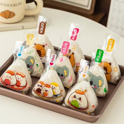 三角饭团包装袋商用透明大号食品级日式寿司专用模具小加热可微波