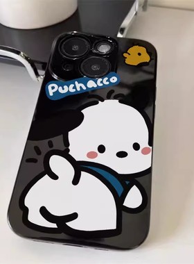 回头帕恰小狗适用OPPOA5/A7/A8/A7X/A11/A57/A83/A32/A59/A72/A93/A95/A96/A97/R9/R11S/R15/R17/A58光面软套