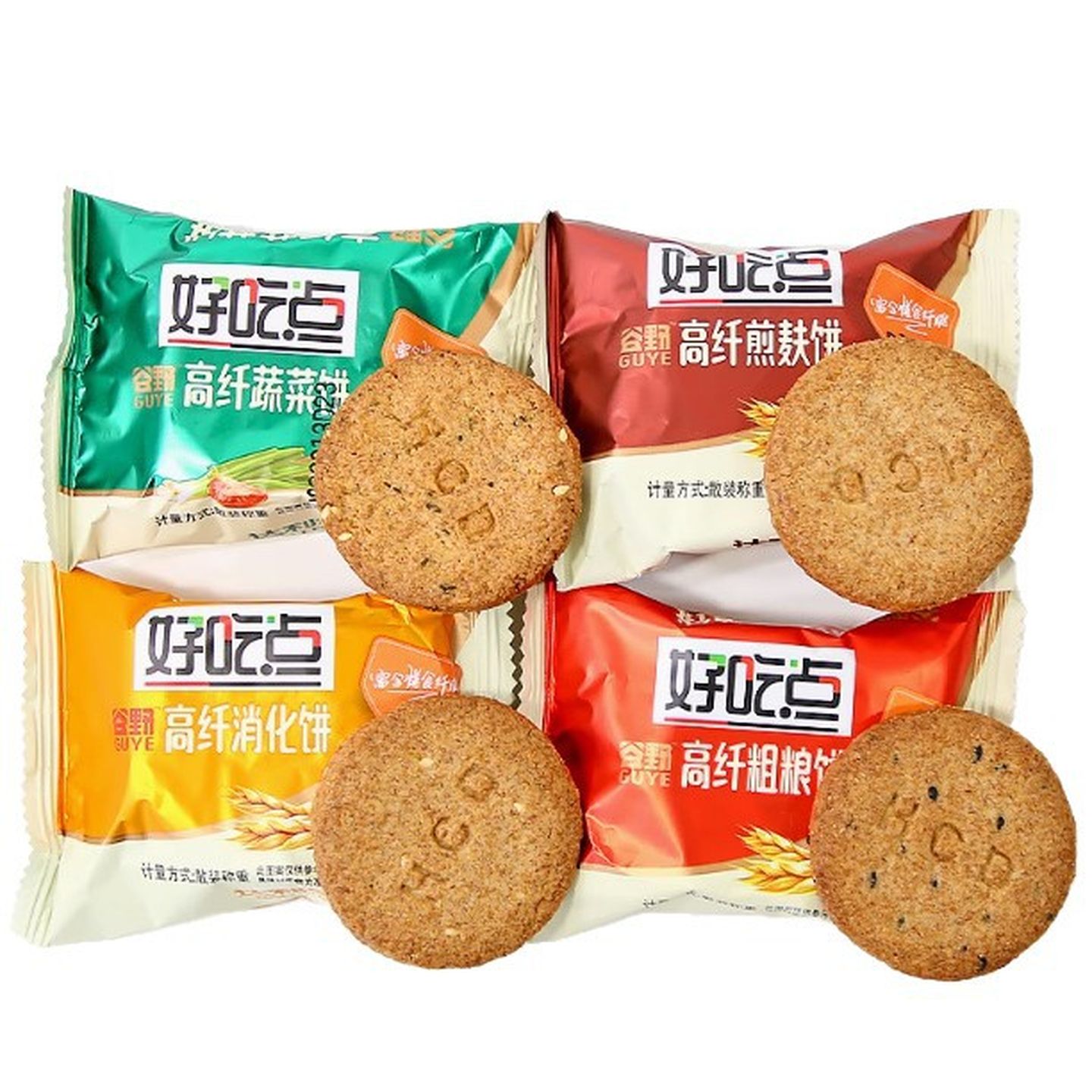 好吃点高纤粗粮饼干五谷杂粮饼干