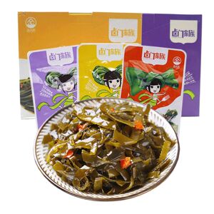 卤门家族海带丝开袋即食巨好吃