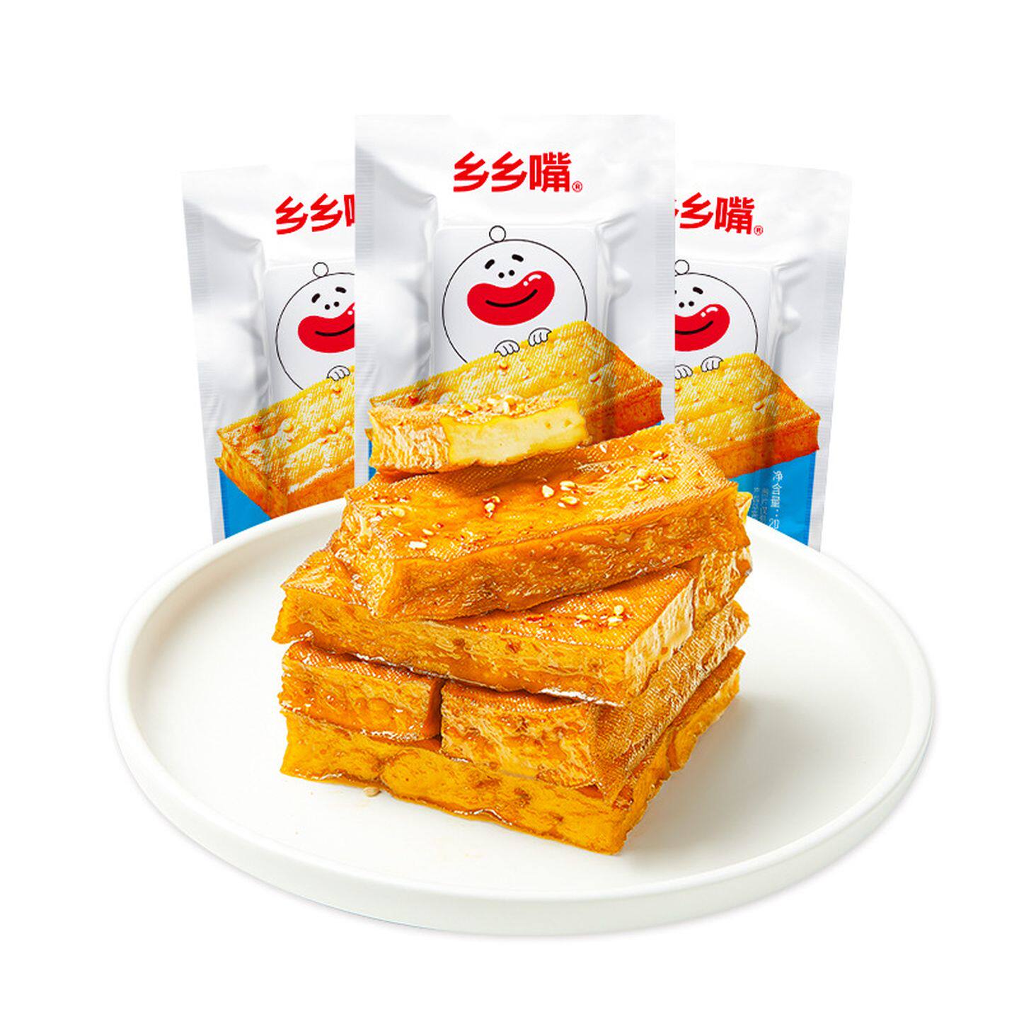 乡乡嘴豆干小零食独立包装女生爱吃的高端零食网红爆款2026新款