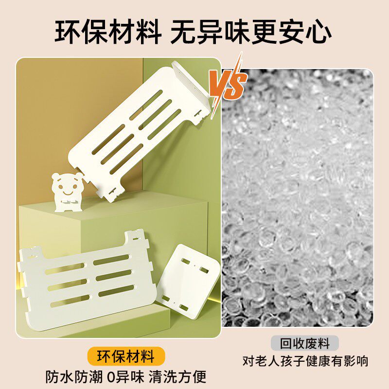 小米路由器专用收纳盒壁挂式免打孔无线wifi电视机顶盒光猫放置架