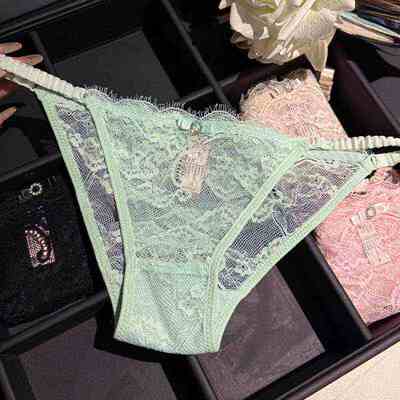 「LA」Edith·情调密语 | 边界系列*性感蕾丝细带纯欲薄款内裤女