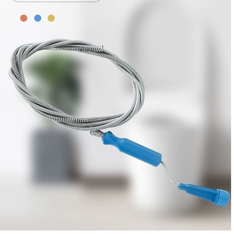 通下水道疏通神器通马桶工具厨房捅管道器厕所专用一炮通堵塞