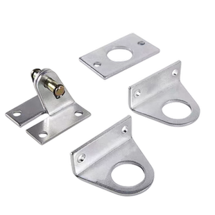 MA/MAL32小型气动气缸LB40安装脚座架固定件20SDB法兰支架MAL25FA