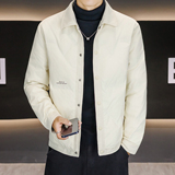 【50绒有报告】户外翻领羽绒服男1069-1P140，男装羽绒服，星座1411A