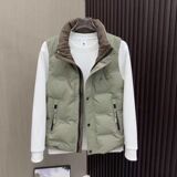 【50绒有报告】553秋冬新款时尚感免洗立领羽绒马甲853-1P90，女装马甲，星座1411A