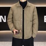 【50绒有报告】户外翻领男士羽绒服男1072-1P140，男装羽绒服，星座1411A