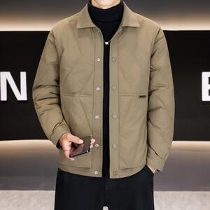 【50绒有报告】户外翻领男士羽绒服男1072-1 P140图片
