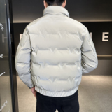 白鸭绒立领羽绒服保暖男2025年新款冬季男士外套3997P100，男装羽绒服，星座1411A