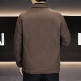 【新标50绒可】户外翻领羽绒服男1062-1P140，男装羽绒服，星座1411A