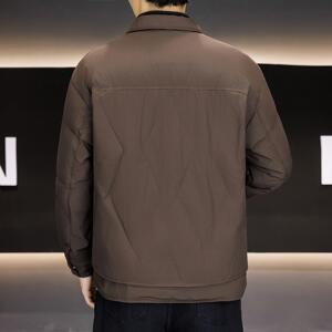 【新标50绒可】户外翻领羽绒服男1062-1 P140图片