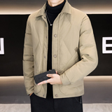 【新标50绒可】假两件户外立领立领羽绒服男1061-1P140，男装羽绒服，星座1411A