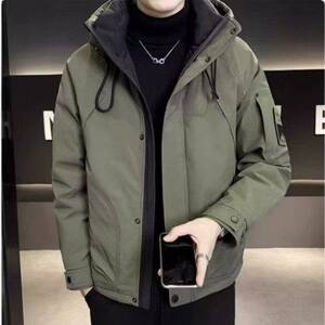 【新标50可】户外男士羽绒服冬季加厚2026新款潮1060 P160，男装羽绒服，星座1411A