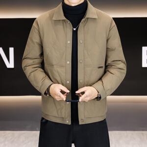 【50绒有报告】户外翻领男士羽绒服男1072-1 P140图片
