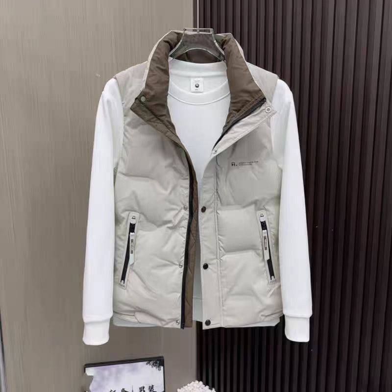 【50绒有报告】553秋冬新款时尚感免洗立领羽绒马甲853-1P90，女装马甲，星座1411A