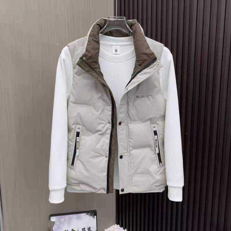 【50绒有报告】553秋冬新款时尚感免洗立领羽绒马甲853-1P90，女装马甲，星座1411A