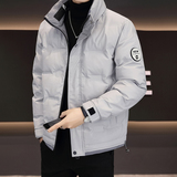 立领轻薄羽绒服男士冬季2025新款加厚保暖工装外套10324p105，男装羽绒服，星座1411A