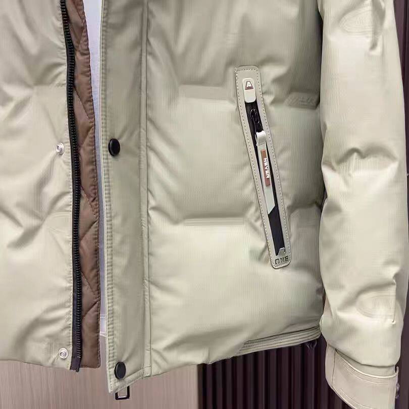 新款羽绒服男士冬季短款立领男装轻薄保暖158非标P100标P125,男装羽绒服,星座1411A