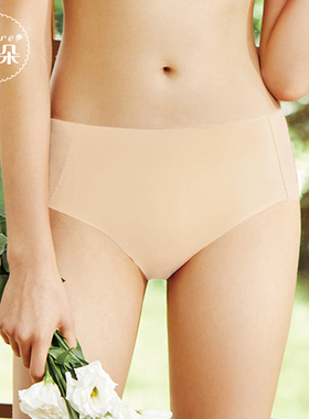 安莉芳旗下安朵商场同款中腰薄款无痕三角裤女包臀内裤H200201