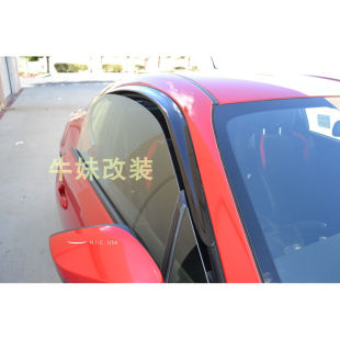 台湾产HIC FT86 GT86 BRZ雨挡 雨眉 后窗顶翼 扰流板 后遮阳尾翼