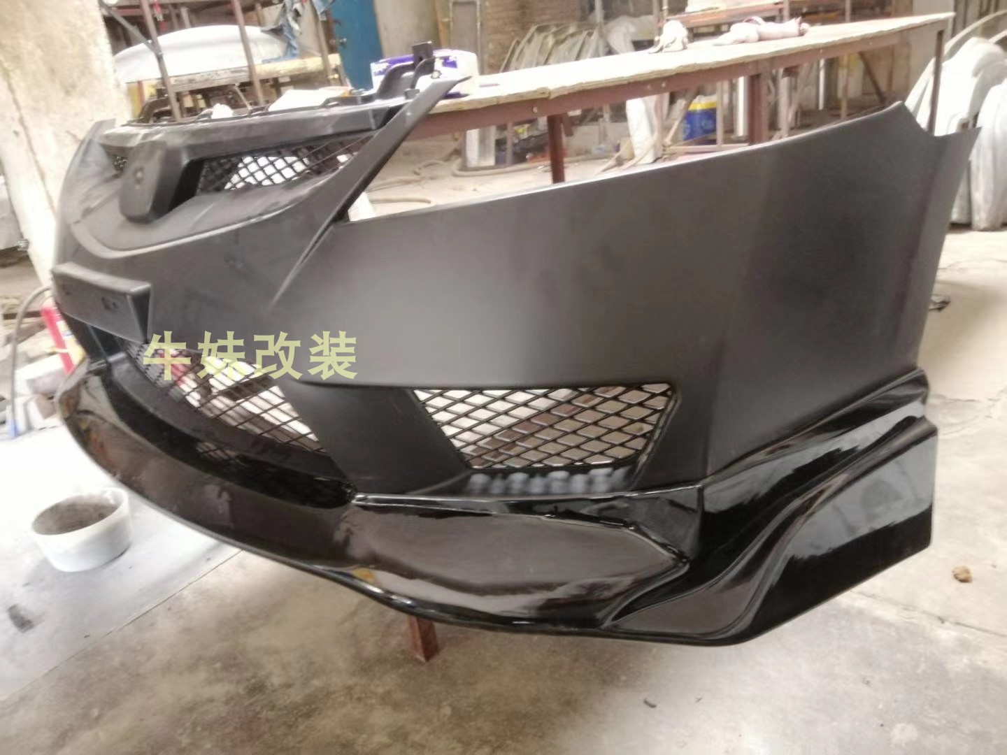 FA1改装 TR FD2 JS Racing款 无限款 前唇 头铲 前铲小包围