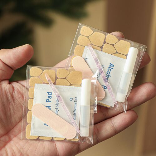 穿戴甲工具包 美甲工具包四件套五件套胶水果冻胶酒精棉成品