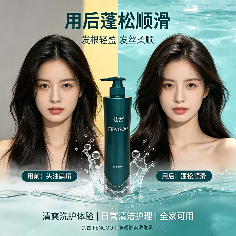 FENGOO梵古控油舒爽洗发乳大容量
