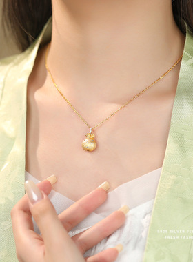 S925纯银福袋项链女小红书同款