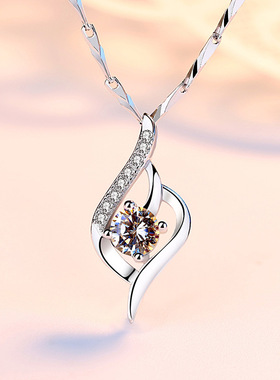 999足银项链女款2024新款爆款