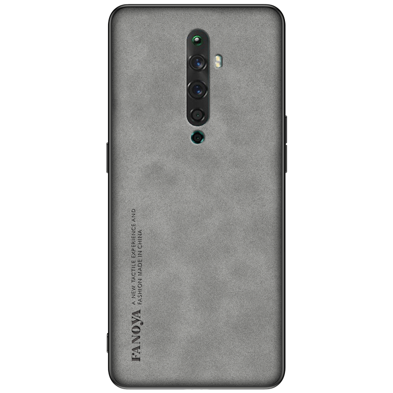 oppoReno2/2Z手机壳羊巴皮复古