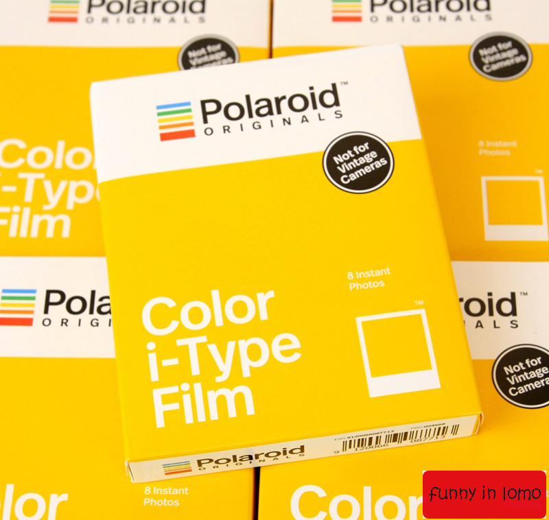 polaroid宝丽来itype彩色白边黑白彩虹拍立得相纸onestep lab now