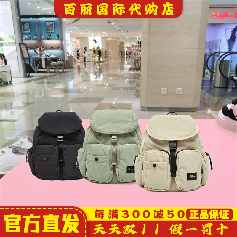 圣伽步女包春季新款双肩包