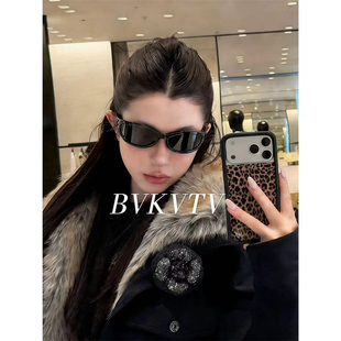 BVKVTV 都在等的墨镜~12/16新品25FW复古猫眼发箍太阳镜护目镜