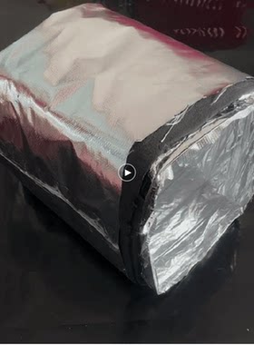 铝箔延长方形软连接通风管道