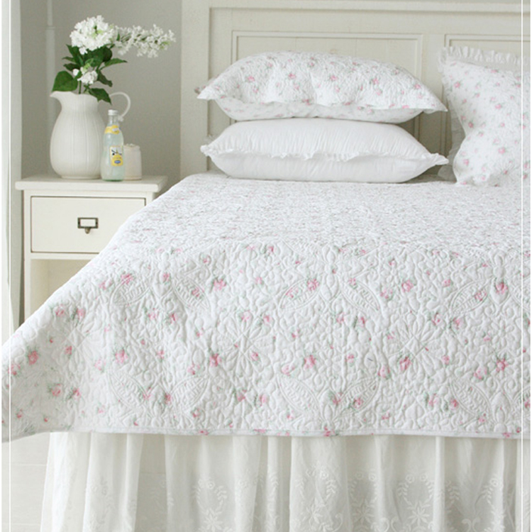 小碎花外贸韩国夏季全棉高档床盖