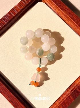 澜山疗愈天山翠手链新中式喜水木